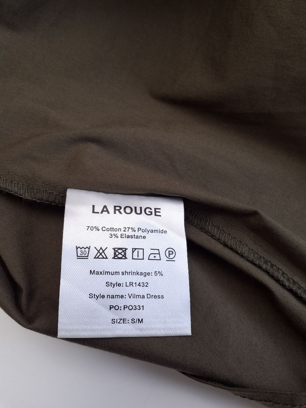La Rouge Kjole