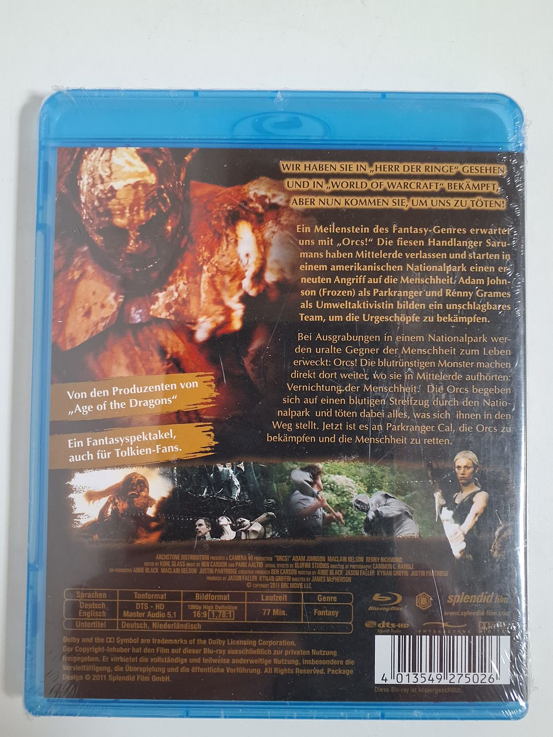 Blu-ray: Orcs (2011)