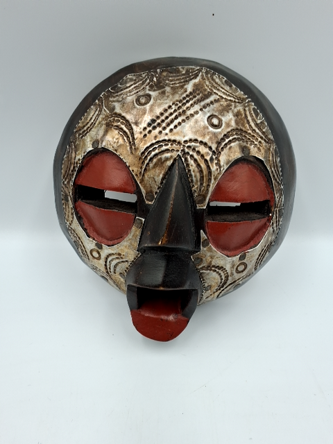 2 Afrikansk masker Female/Male
