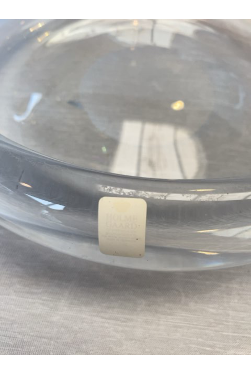 Holmegaard glas skål