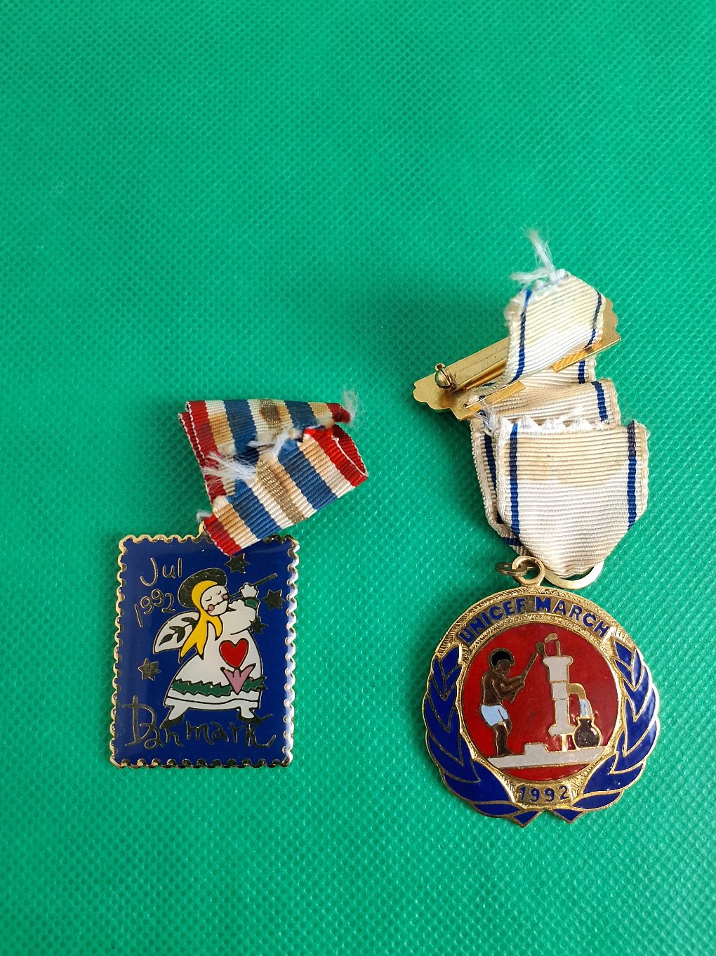 8 stk Marchmedaljer