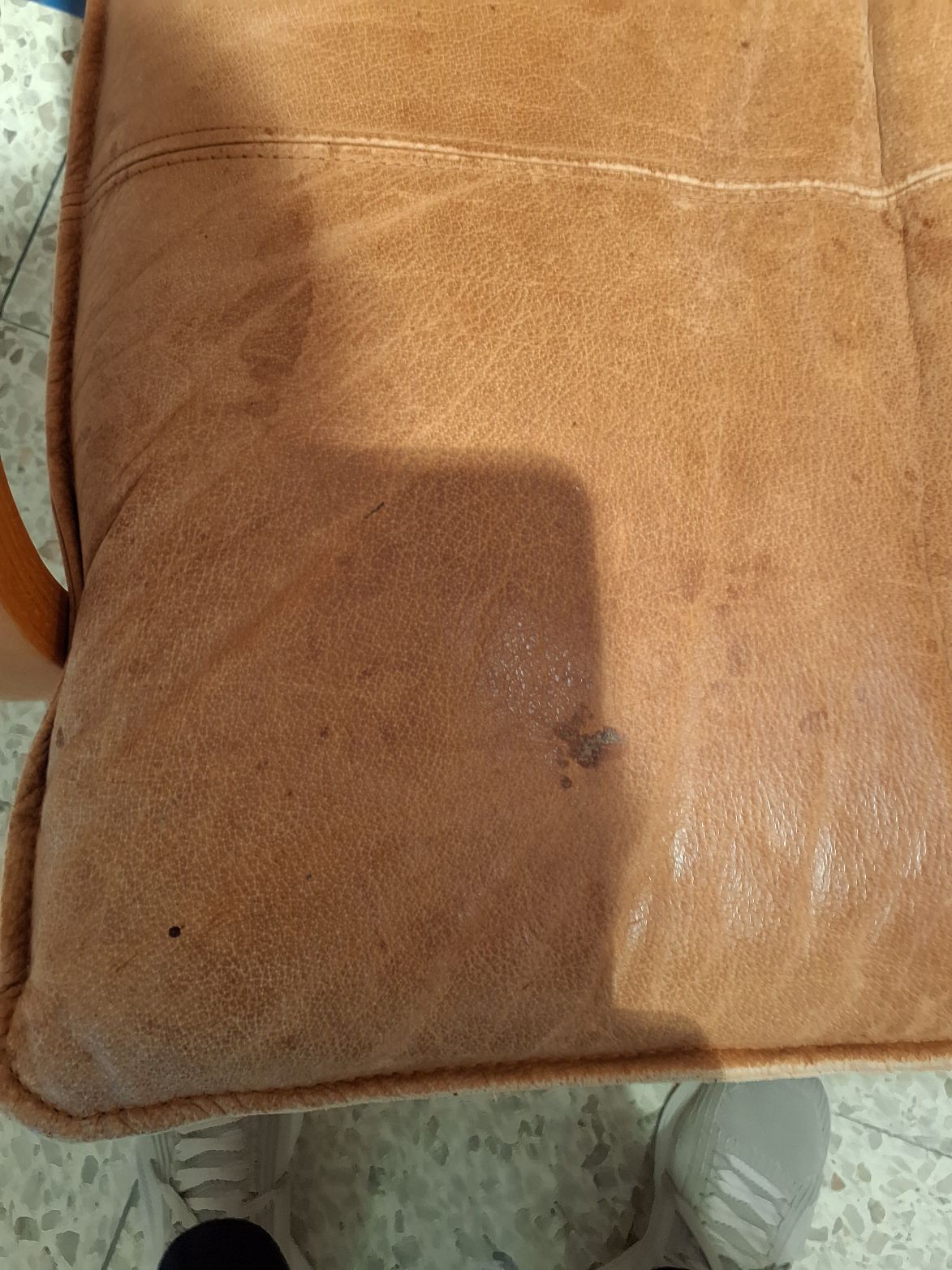 Ikea læder lænestol