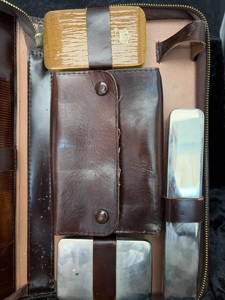 Vintage selvpleje etui