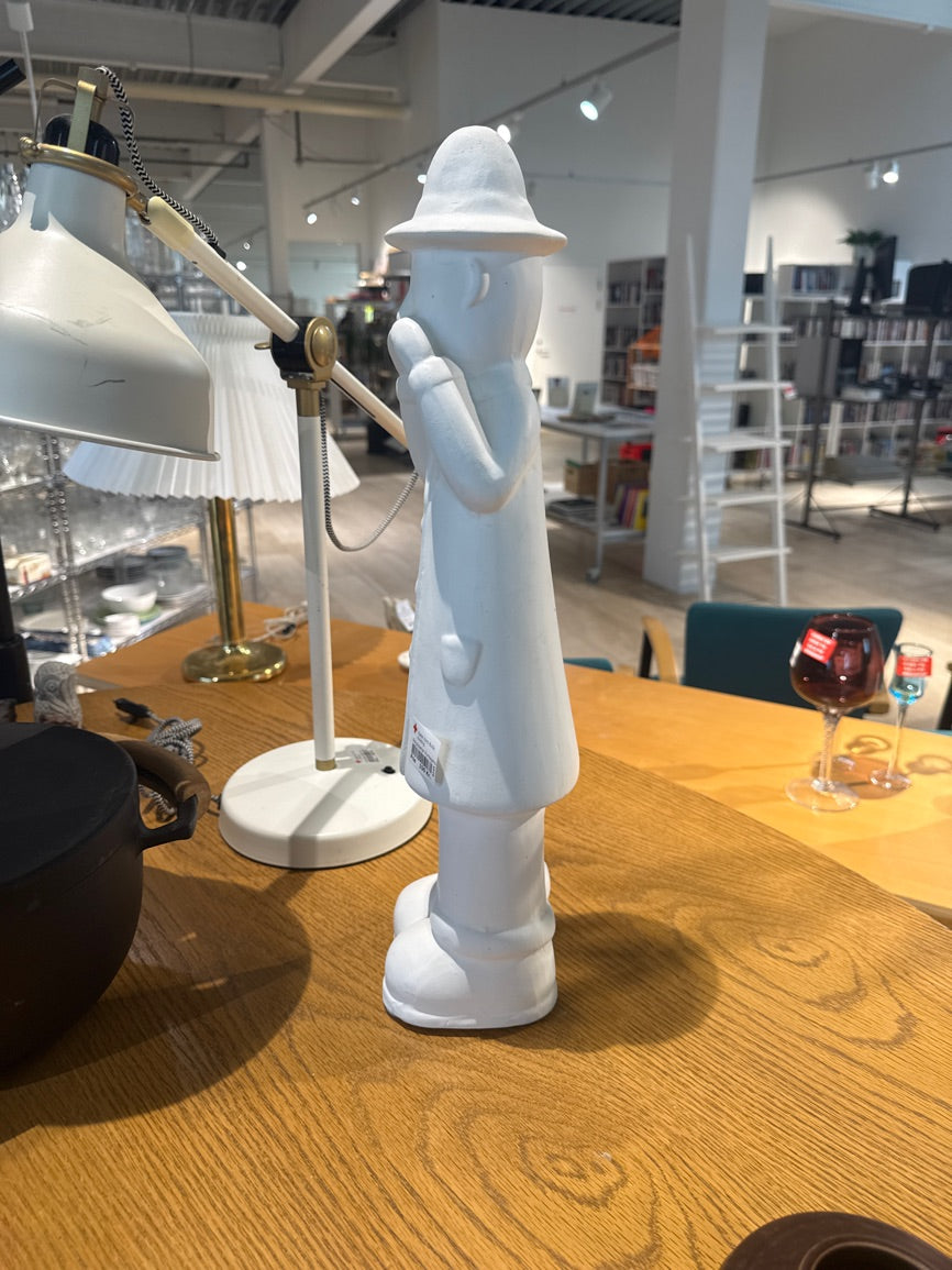 Skulptur hvid