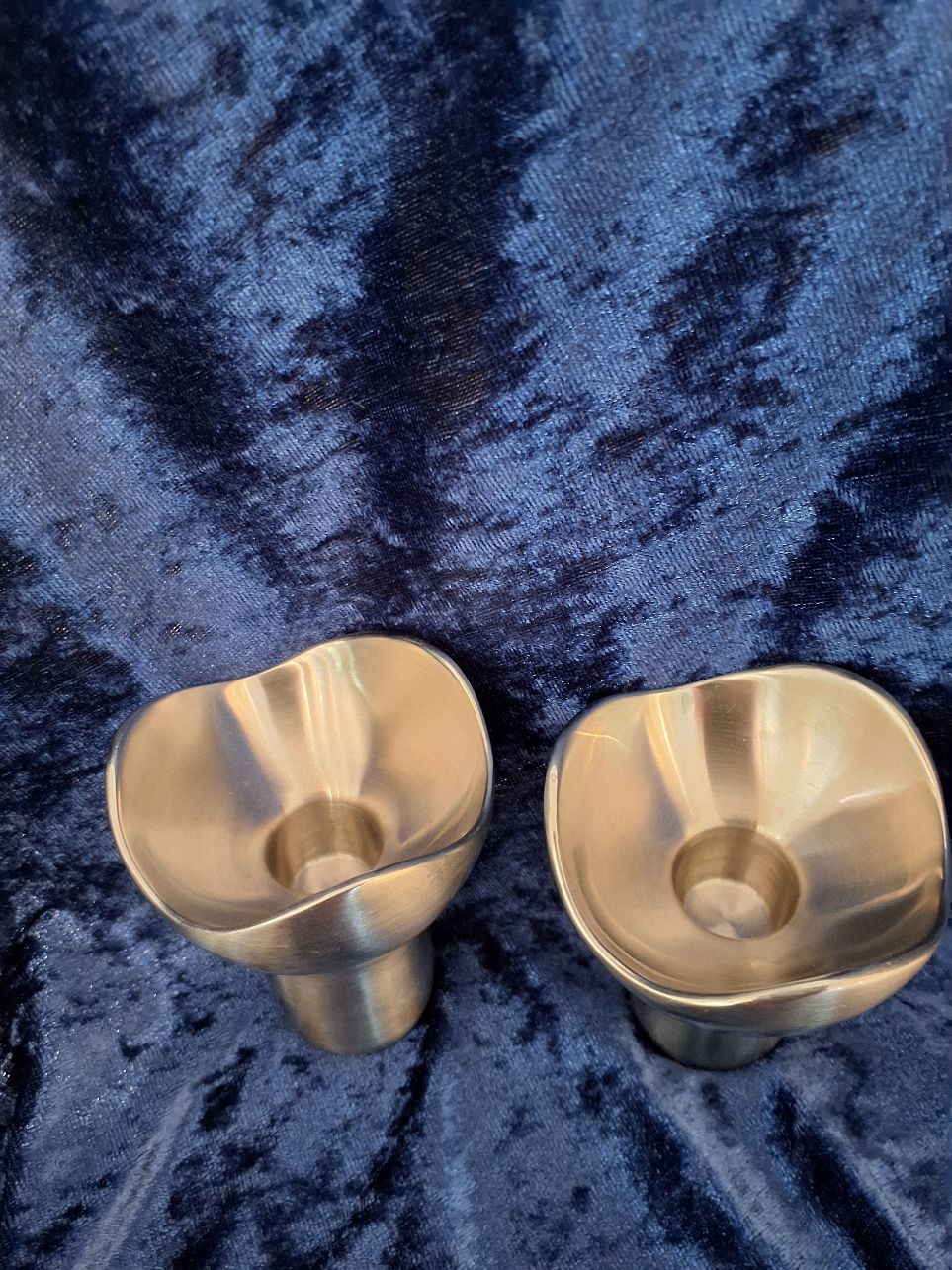 2 Georg Jensen stål lysestager