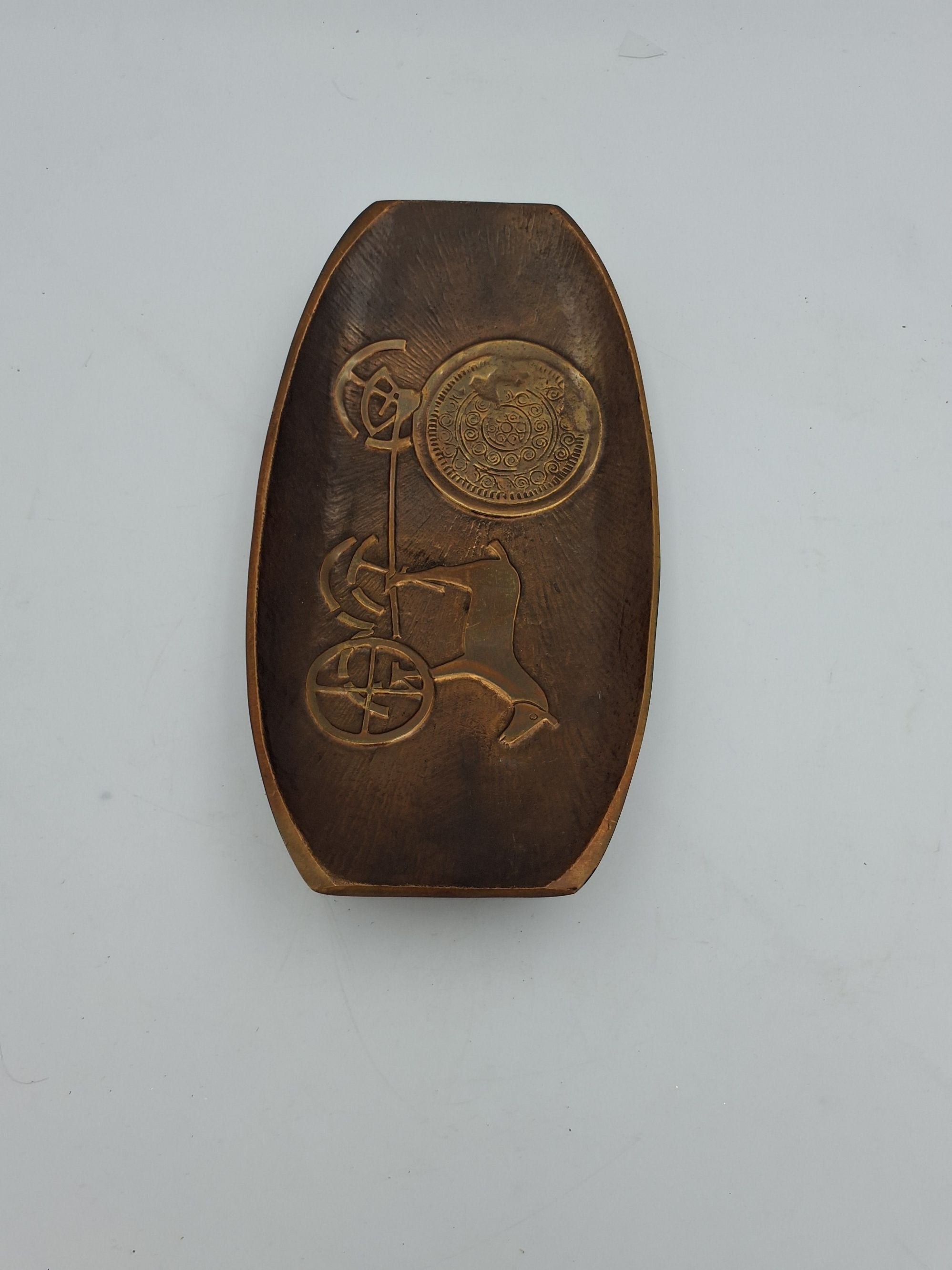 Ædel malmfad/bronze fad