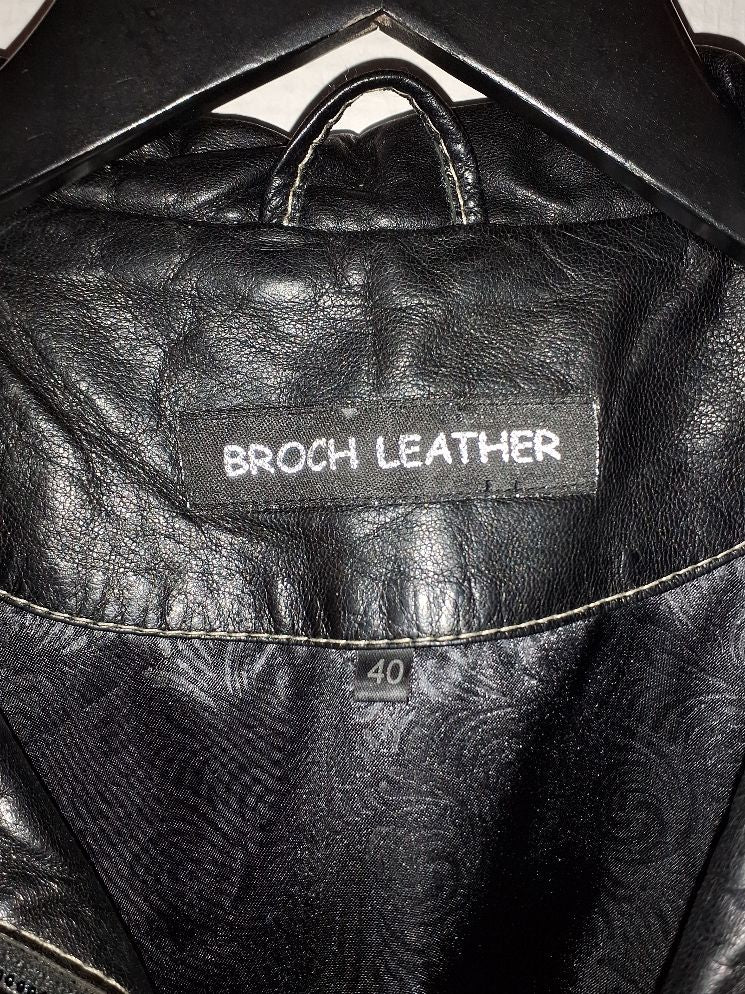 Broch Leather jakke