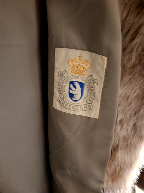 Flot sælskindsfrakke