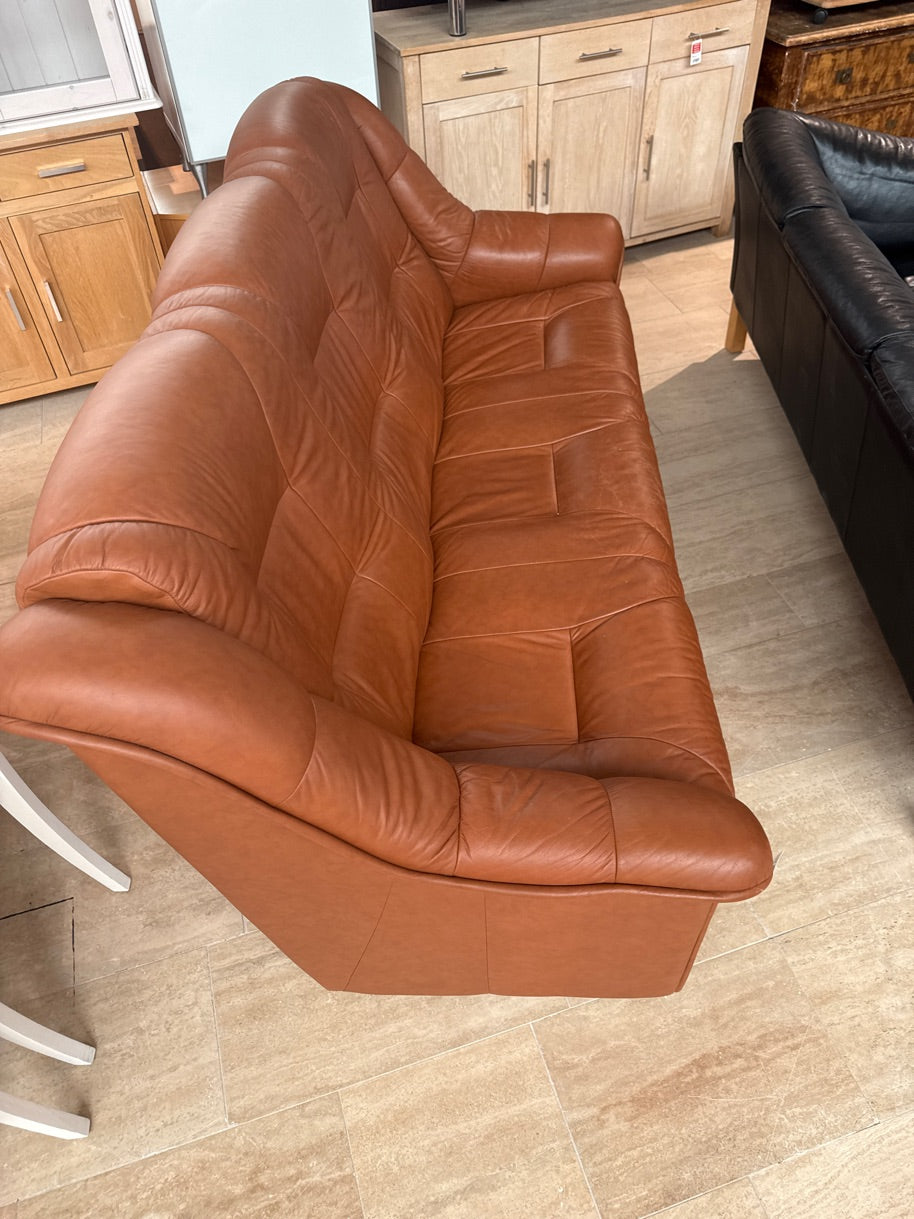 Sofa 3 Pers. Brun