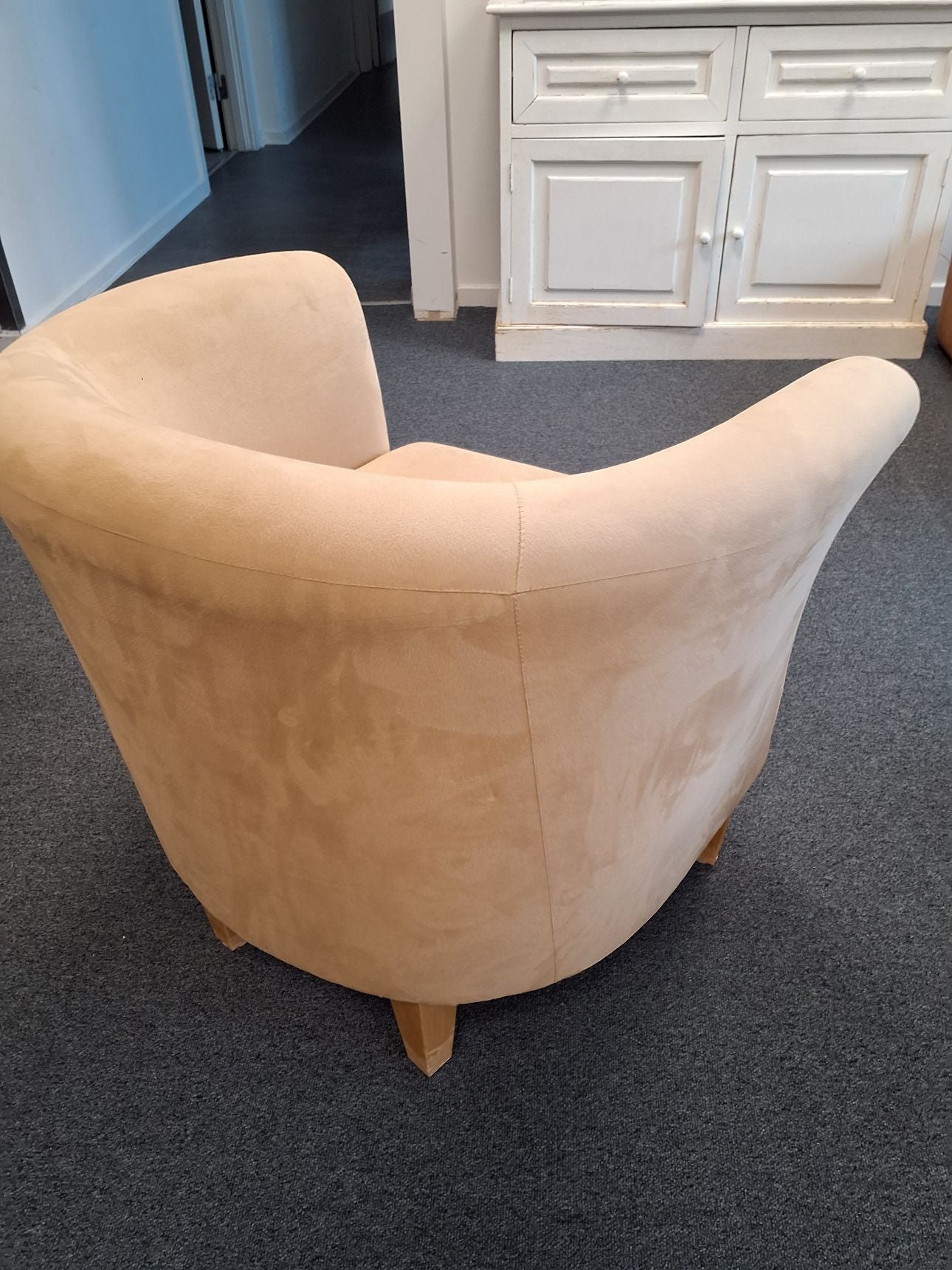 Beige lænestol