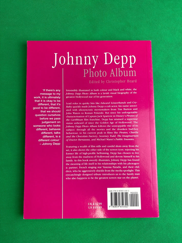 Bog. Johnny Depp "Photo album"