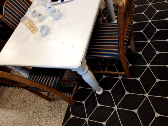 Vintage stole multifarvede