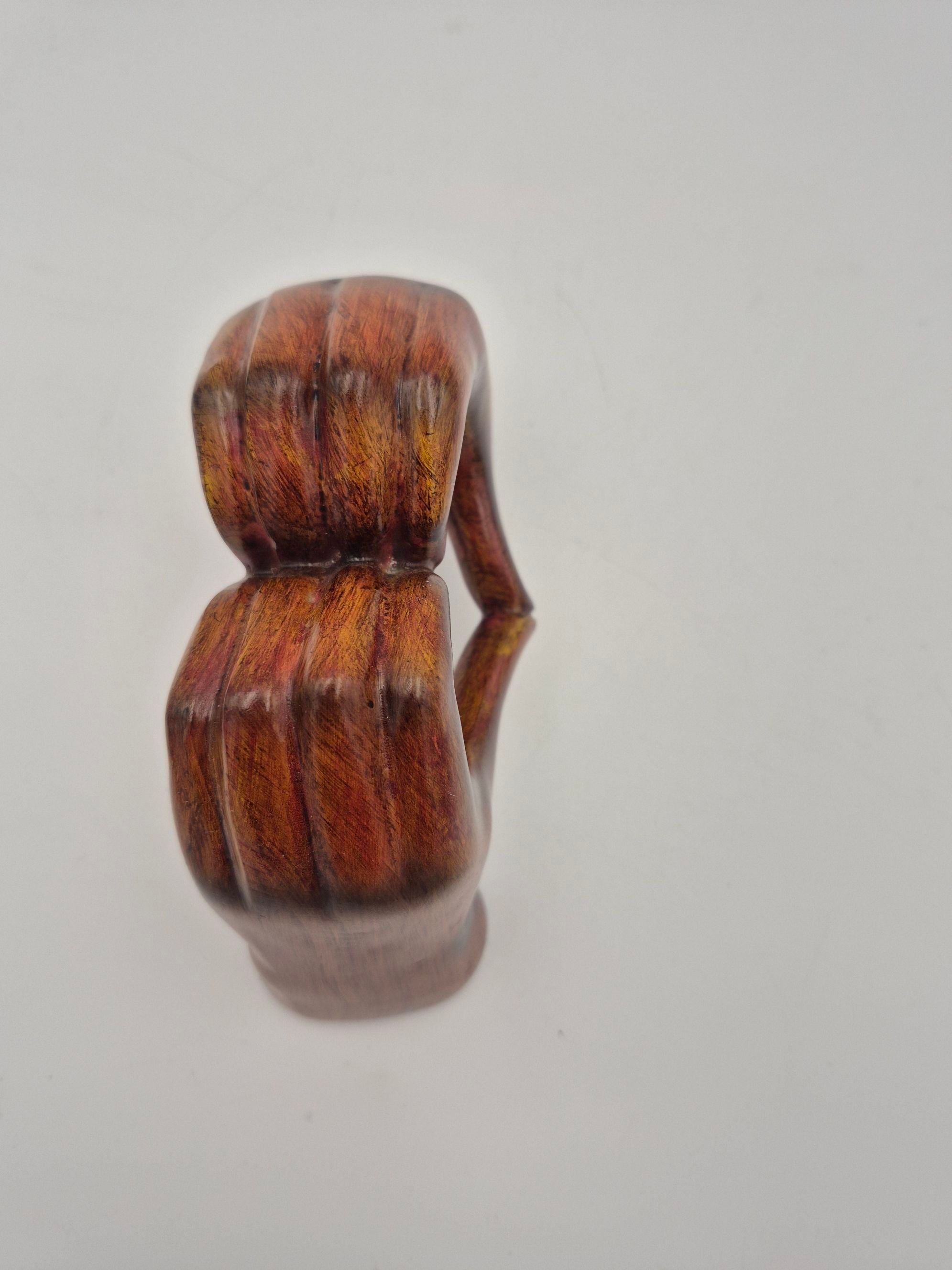 Træ Skulptur Hjertehånd