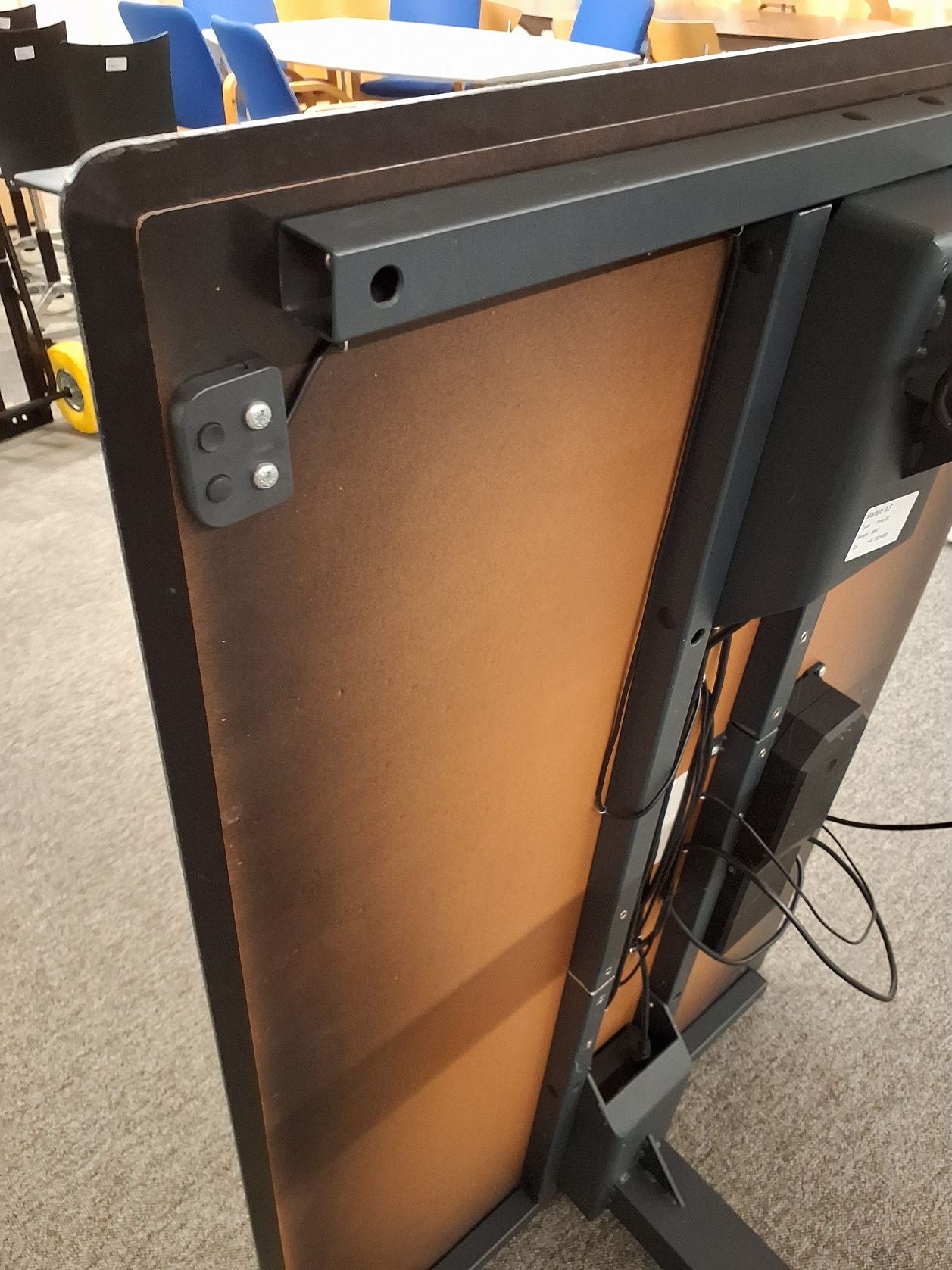 Skrivebord Hvid h. 64-130 -7135