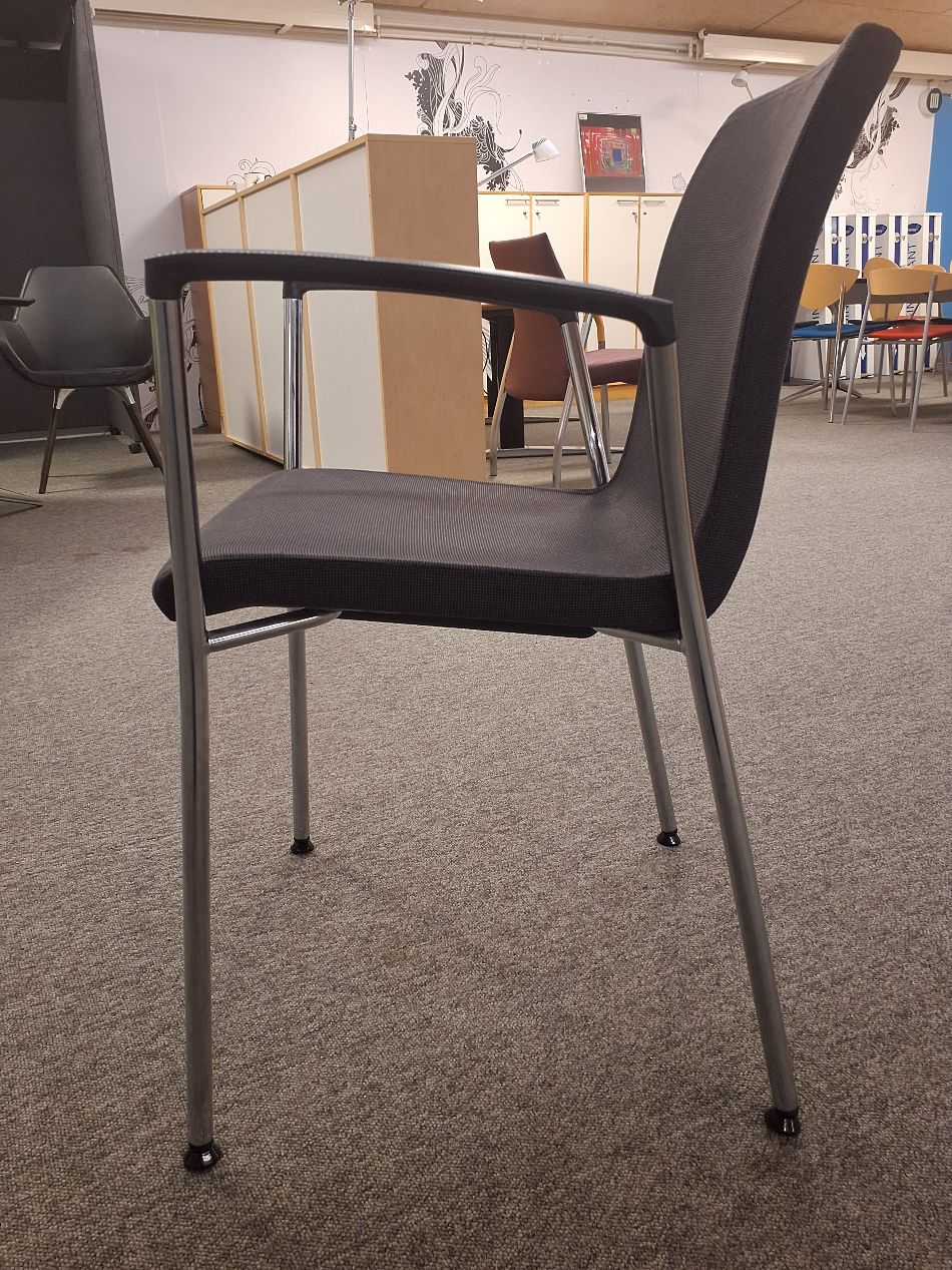 Konferencestol Akaba Design Gorka Sort - 6064