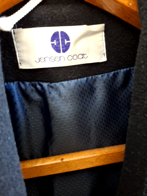 Jensen Coat uld/Kasmir frakke