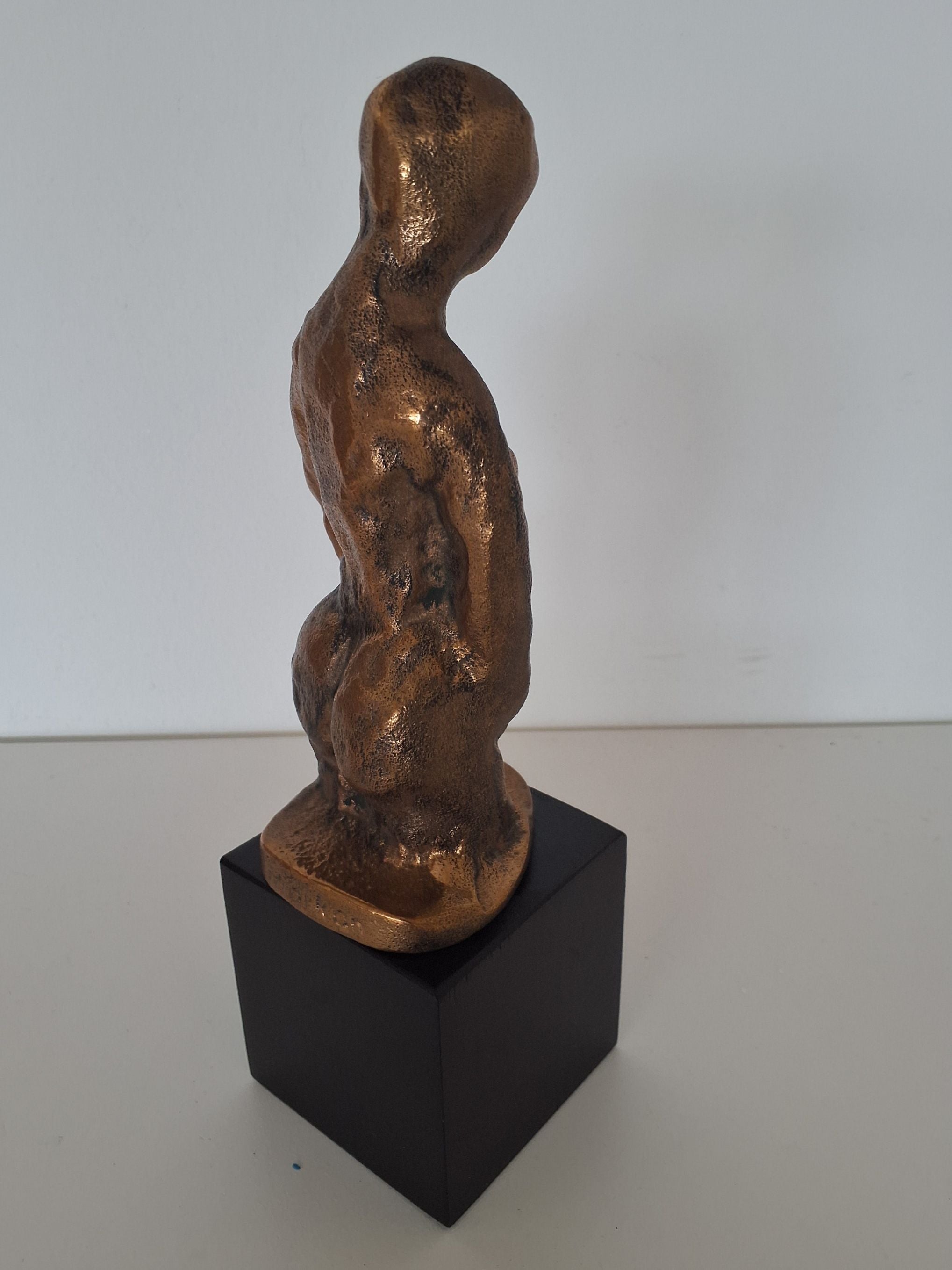Marken Christensenen Bronce figur
