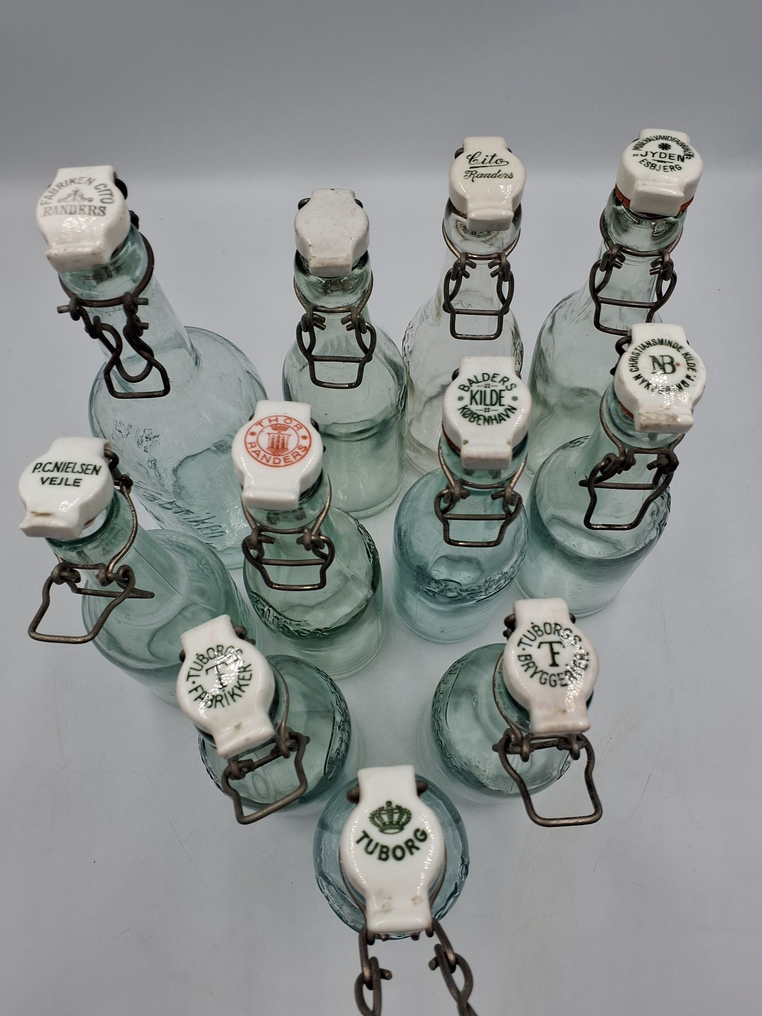 11 flasker med patent prop