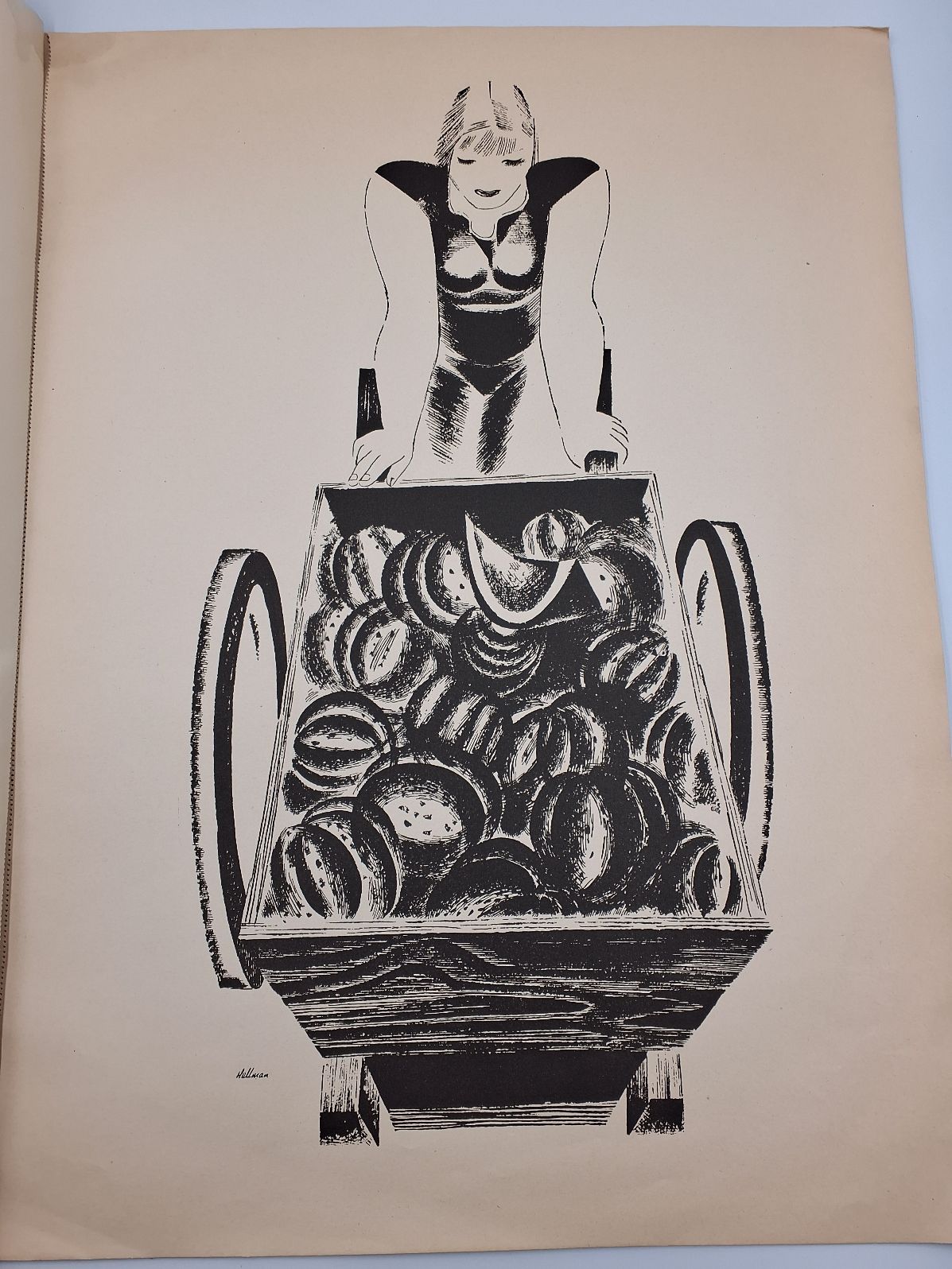 Kunsttryk tegninger 1943