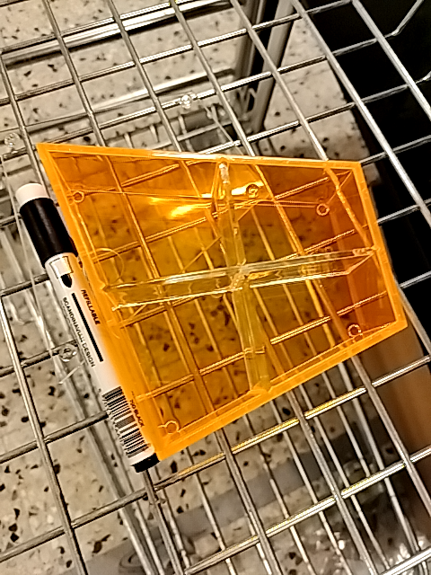 Fluorescerende minihylde ell. æske fra No Mess