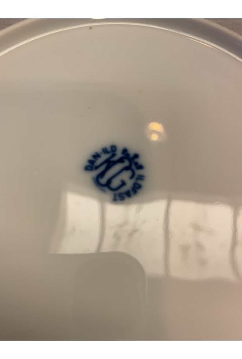 Lyngby dessert tallerken