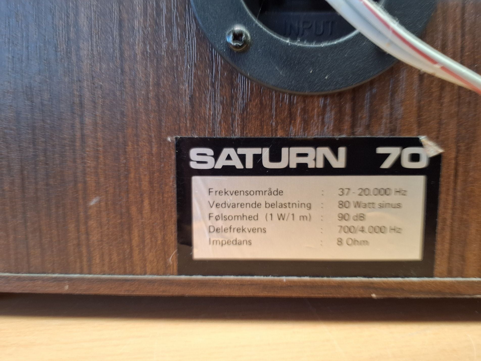 Audioscan Saturn 70 højtalersæt