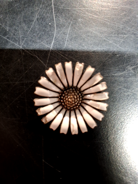 Georg Jensen Marguerit broche