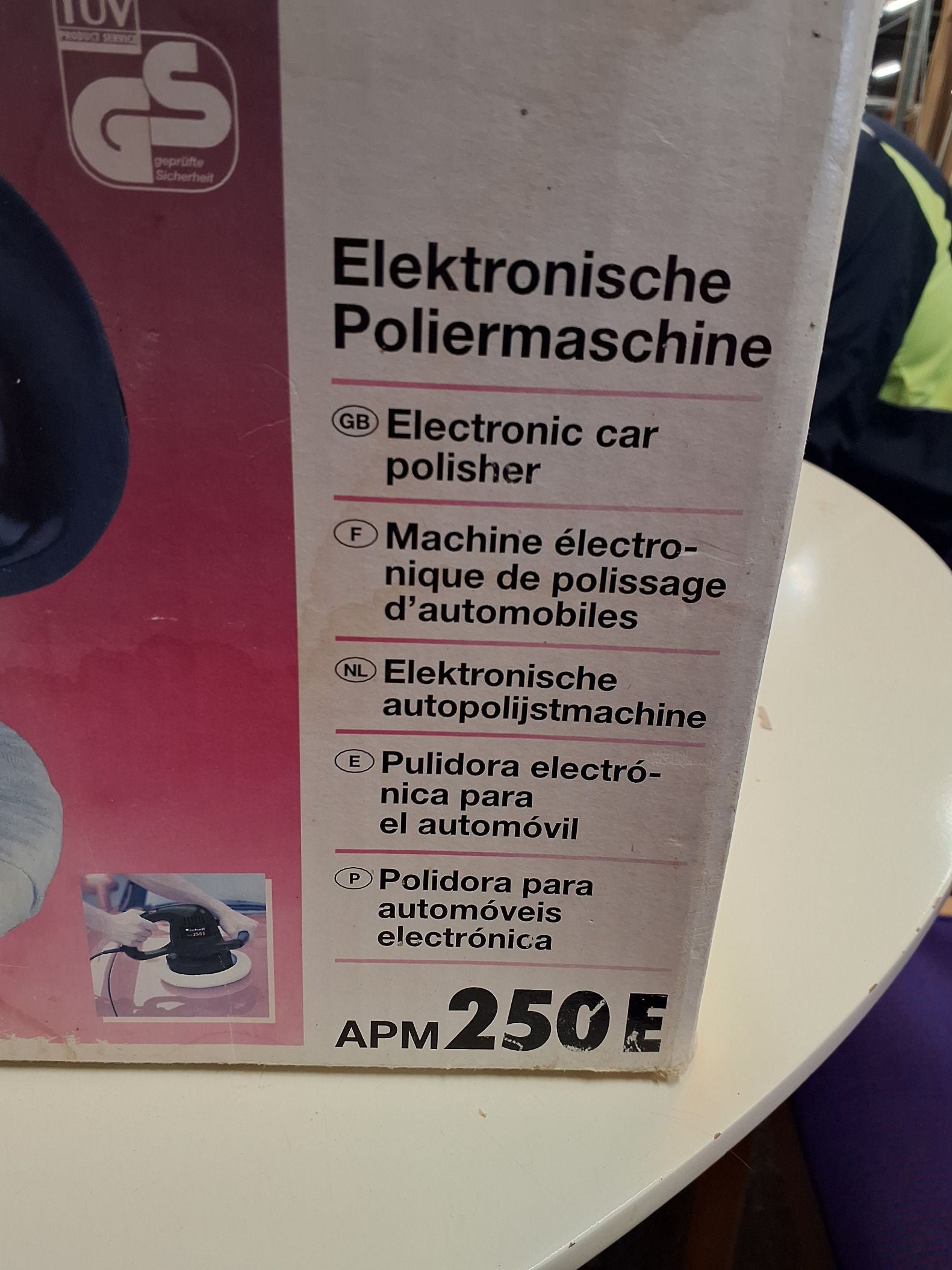 Polermaskine.