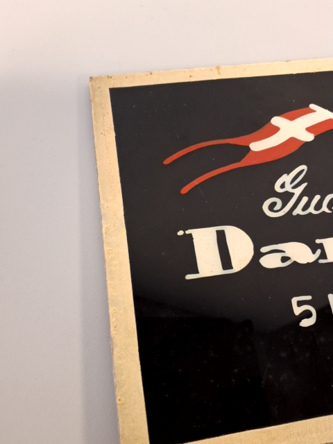Gud bevare Danmark antik skilt