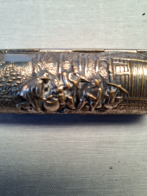 Vintage Sølvplet Etui