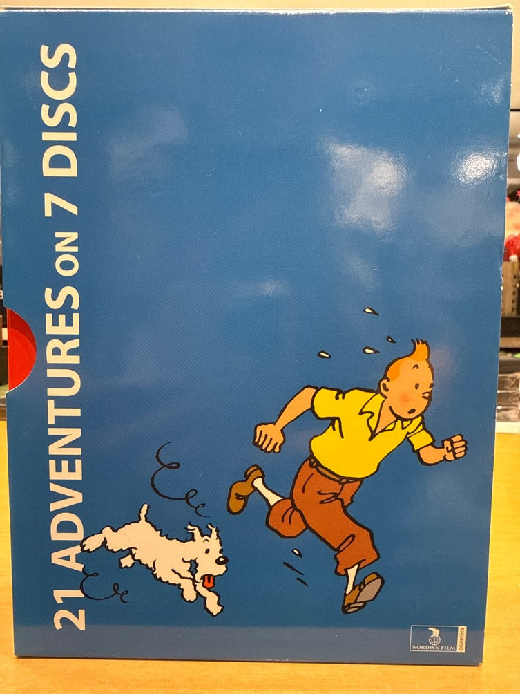 DVD Tintin 21 historier