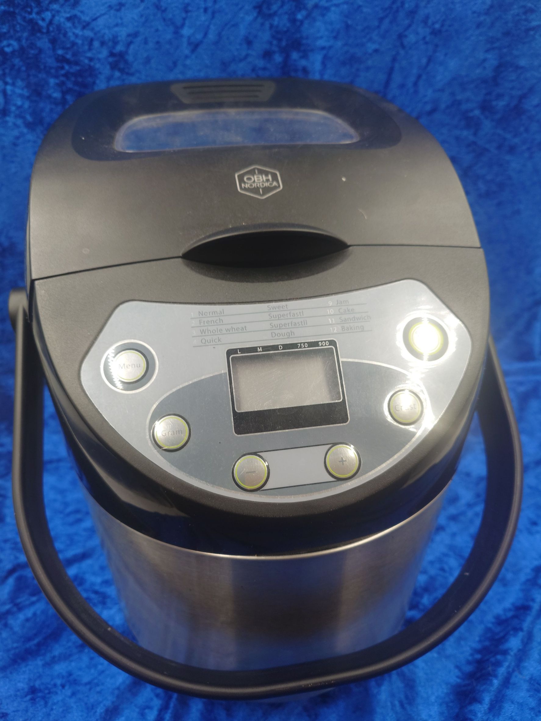 OBH Nordica bagemaskine Inox 6544