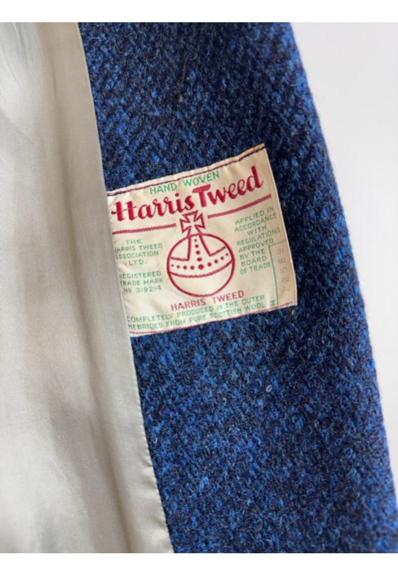 Harris Tweed uldfrakke