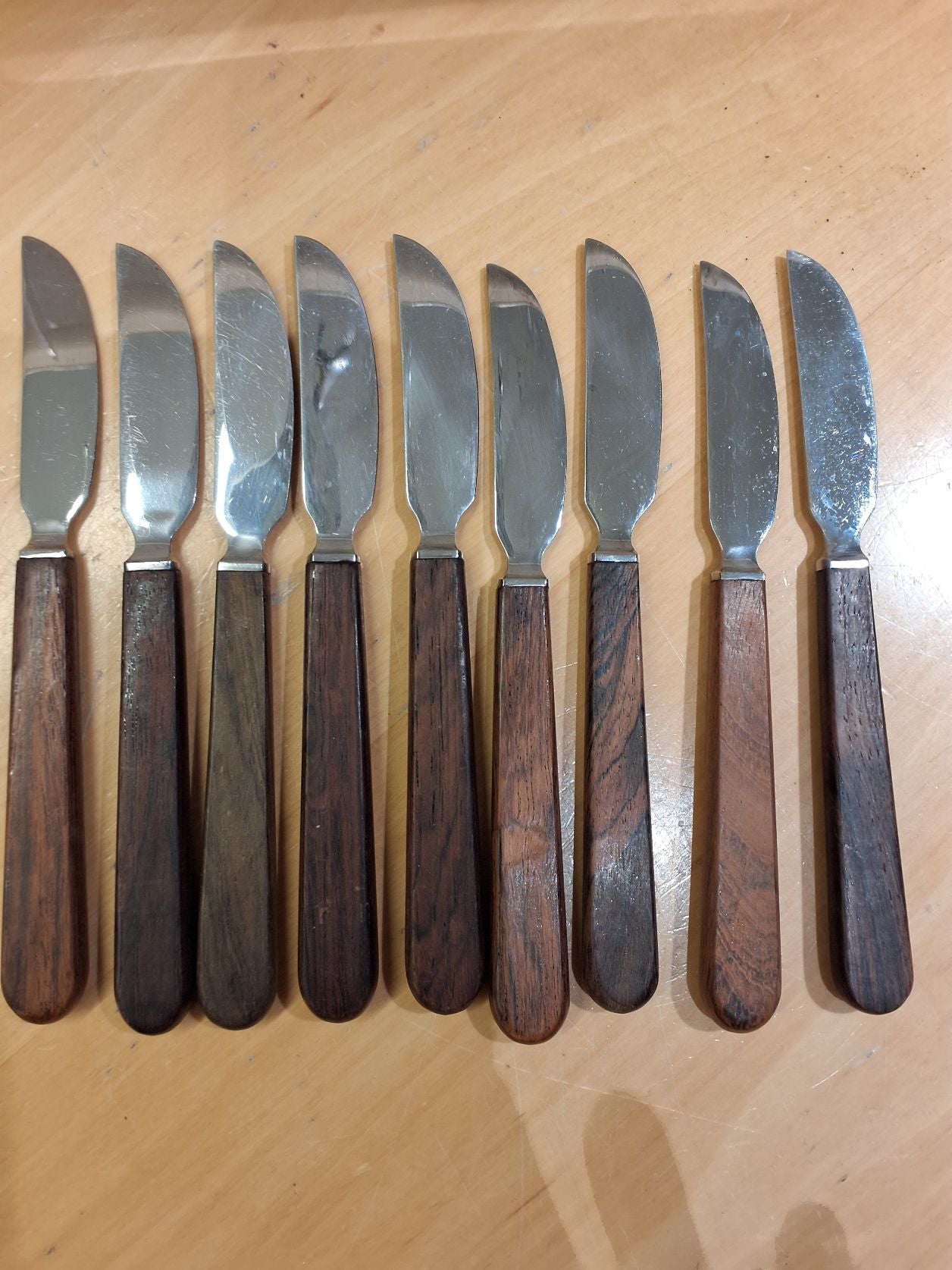 Kay Bojesen frugtknive i palisander og stål