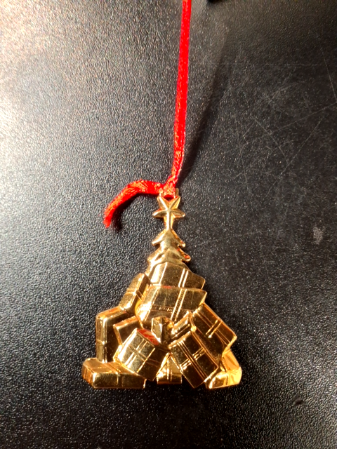 Georg Jensen snemand og juletræ