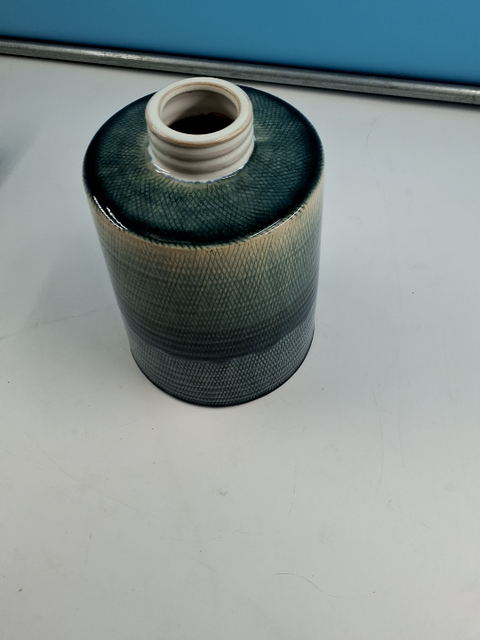 Blålige vase