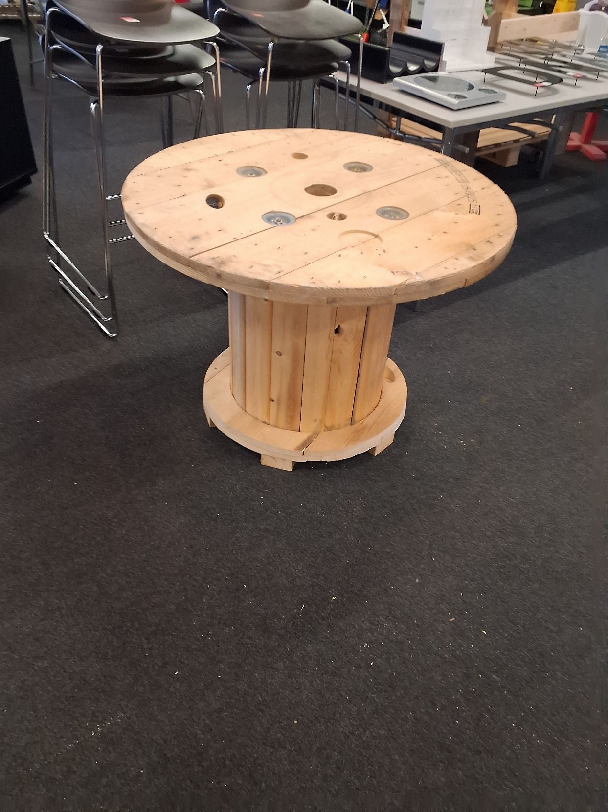 Bord af kabeltromle