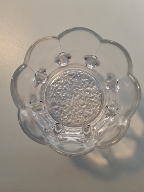 Glas skål