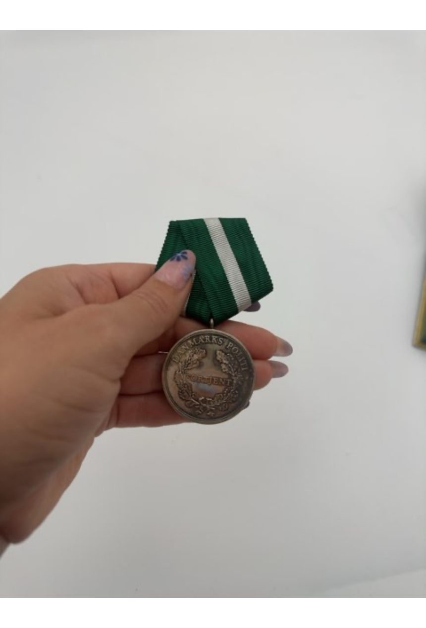 Danmarks Politis fortjenst medalje