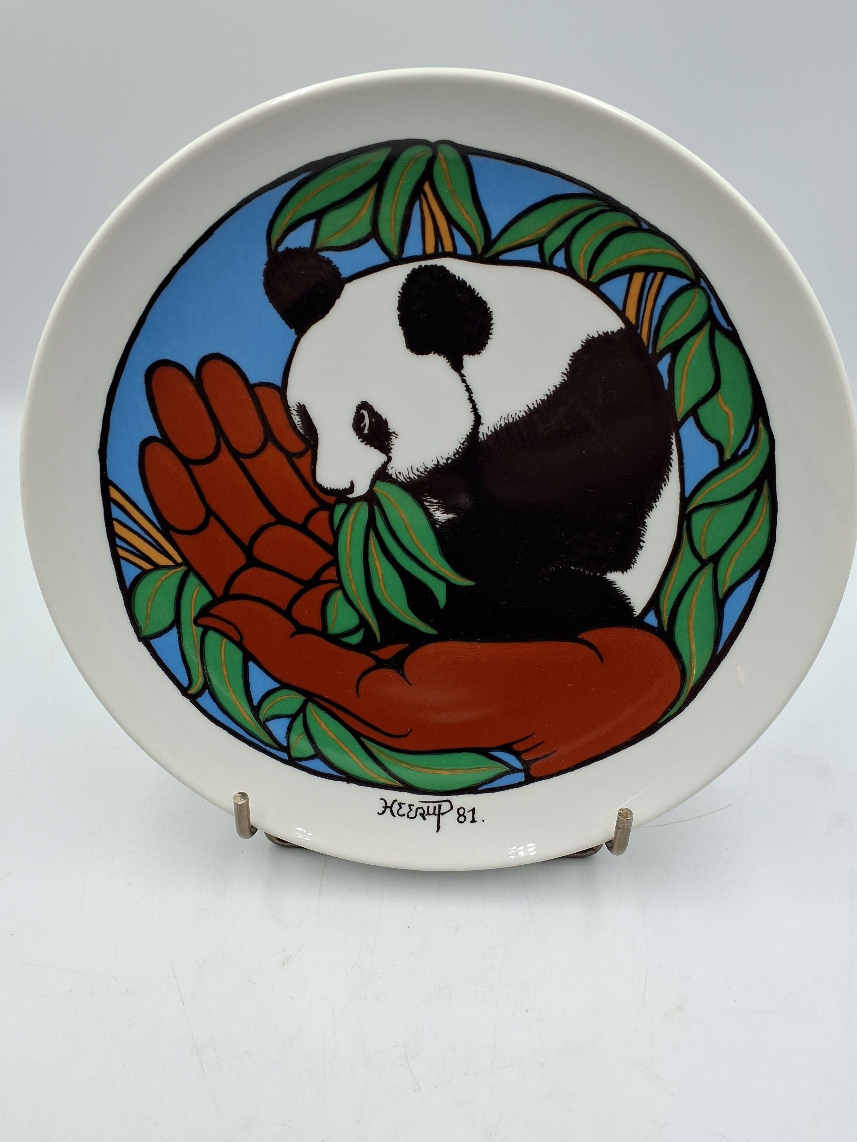 Royal Copenhagen Heerup tallerken 1981