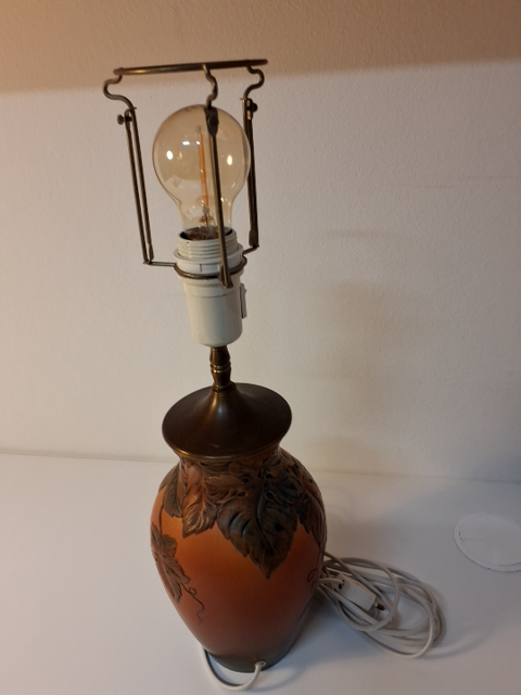 Bordlampe - uden skærm
