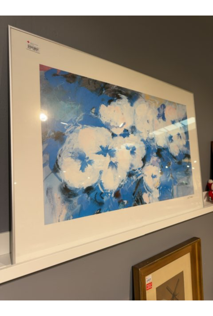 Billeder m. Blå blomster