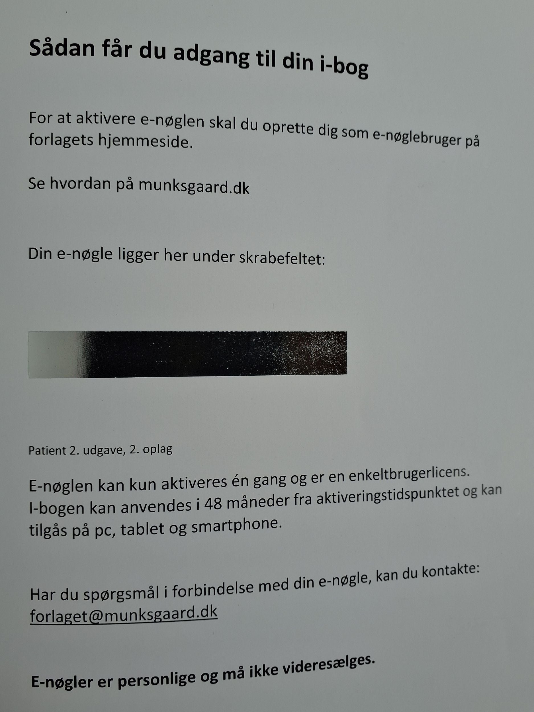 Patient Grundbog i sygepleje