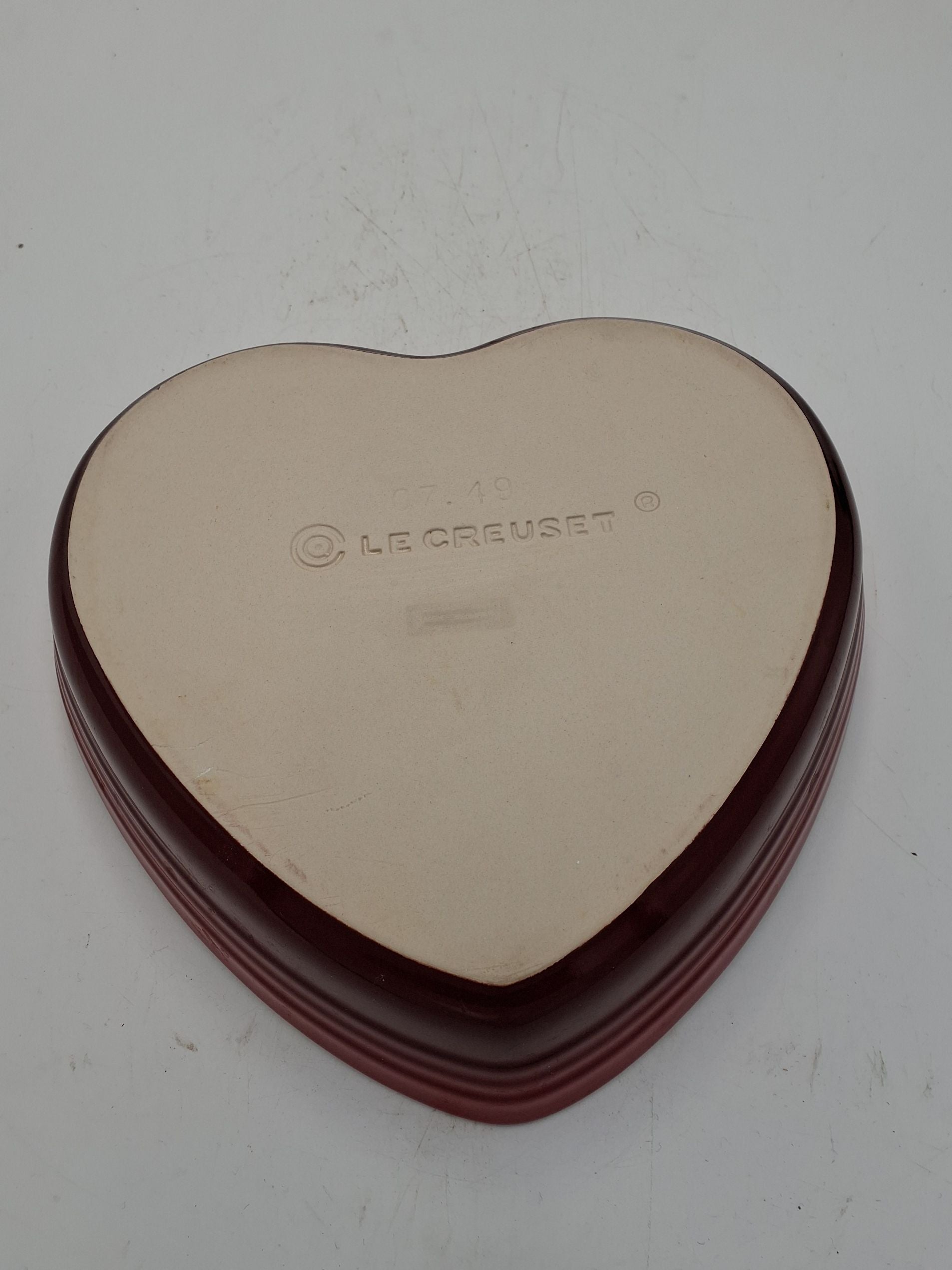 Le Creuset - hjerteformet fad