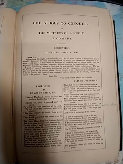 The works of Oliver Goldsmith