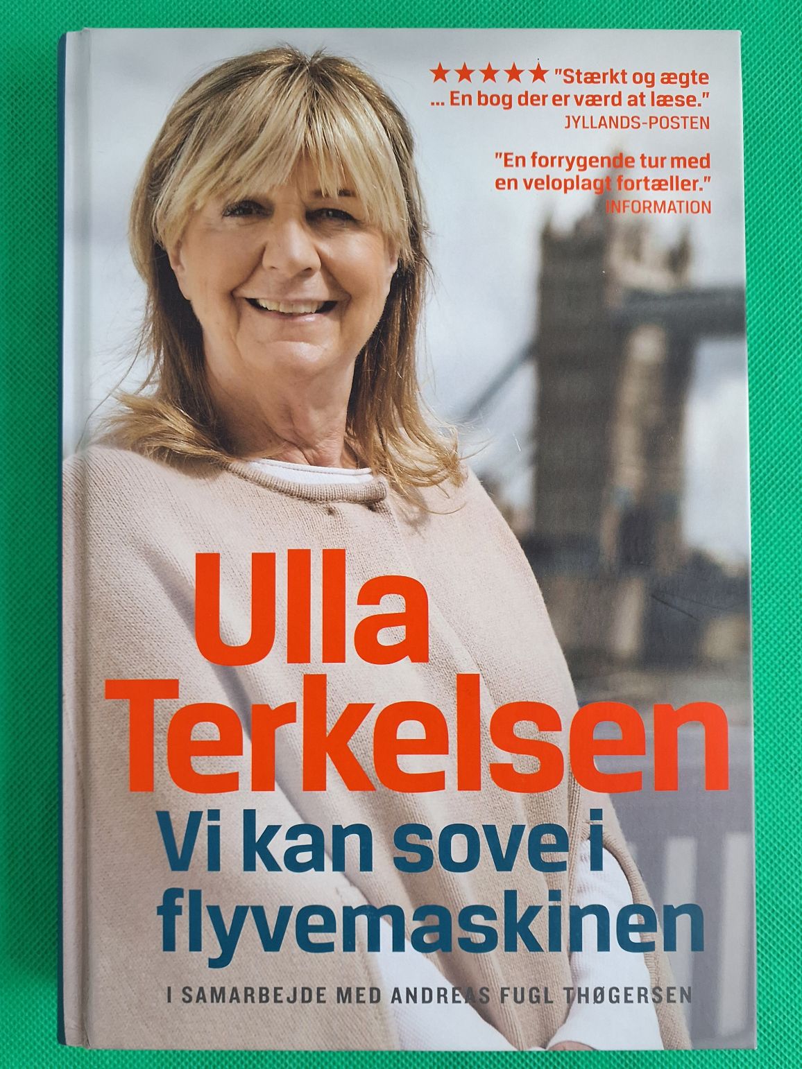 Ulla Terkelsen: Vi kan sove i flyvemaskinen