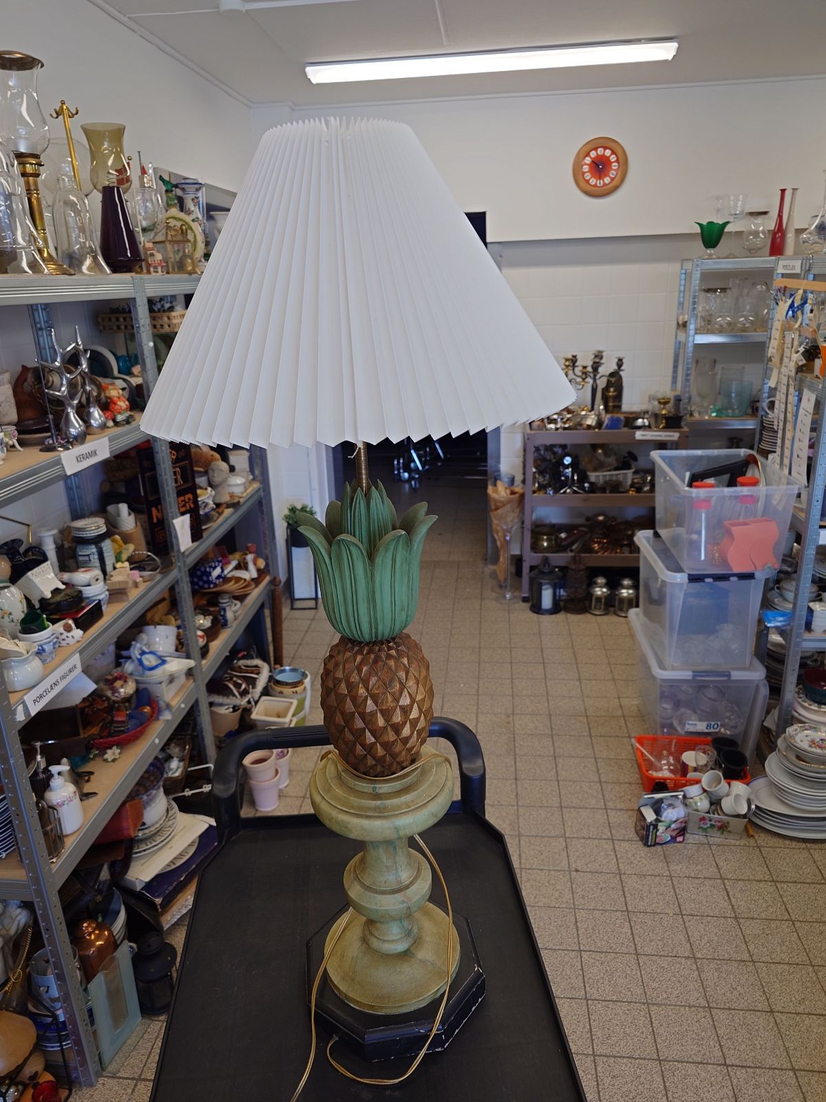 Ananas bordlampe