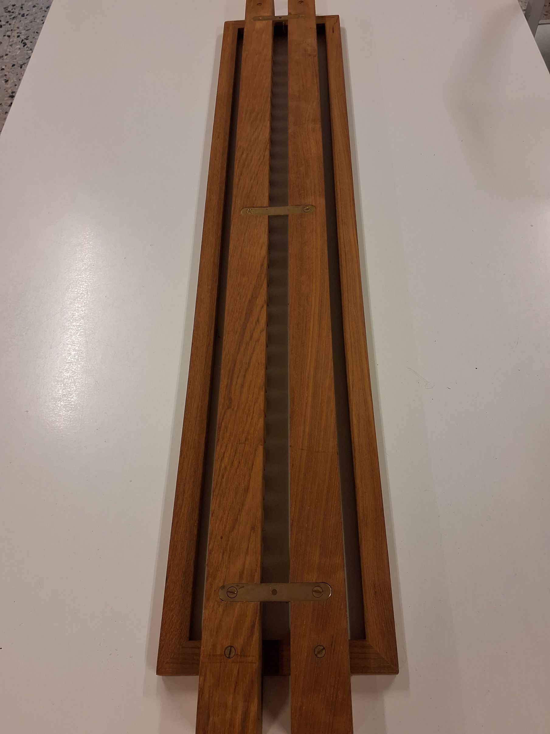 CD holder. TRIP TRAP teak