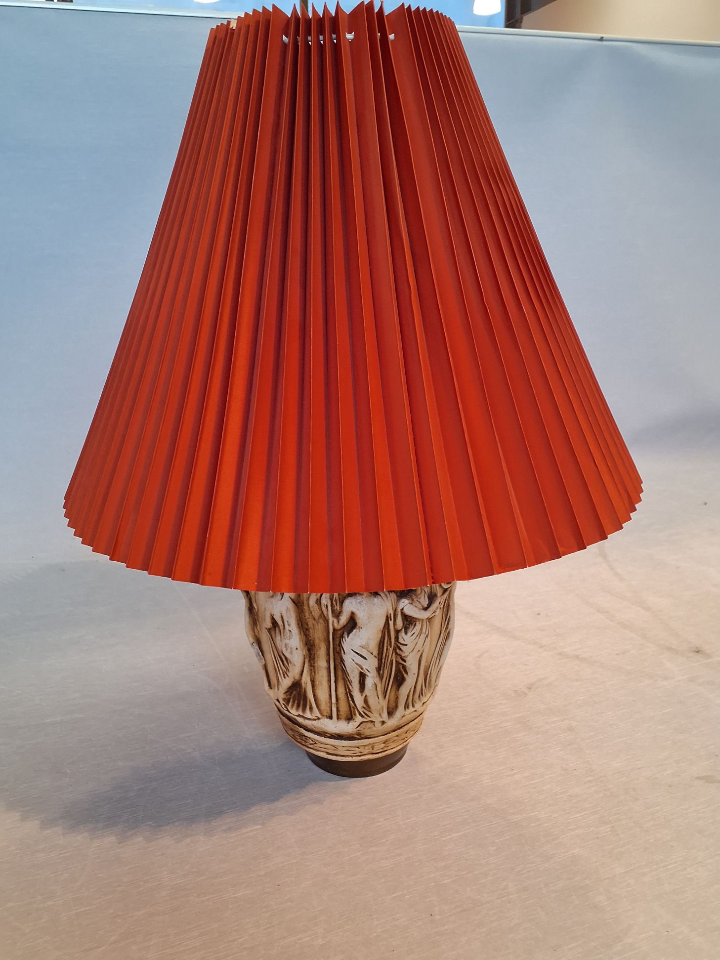 Retro bordlampe keramik