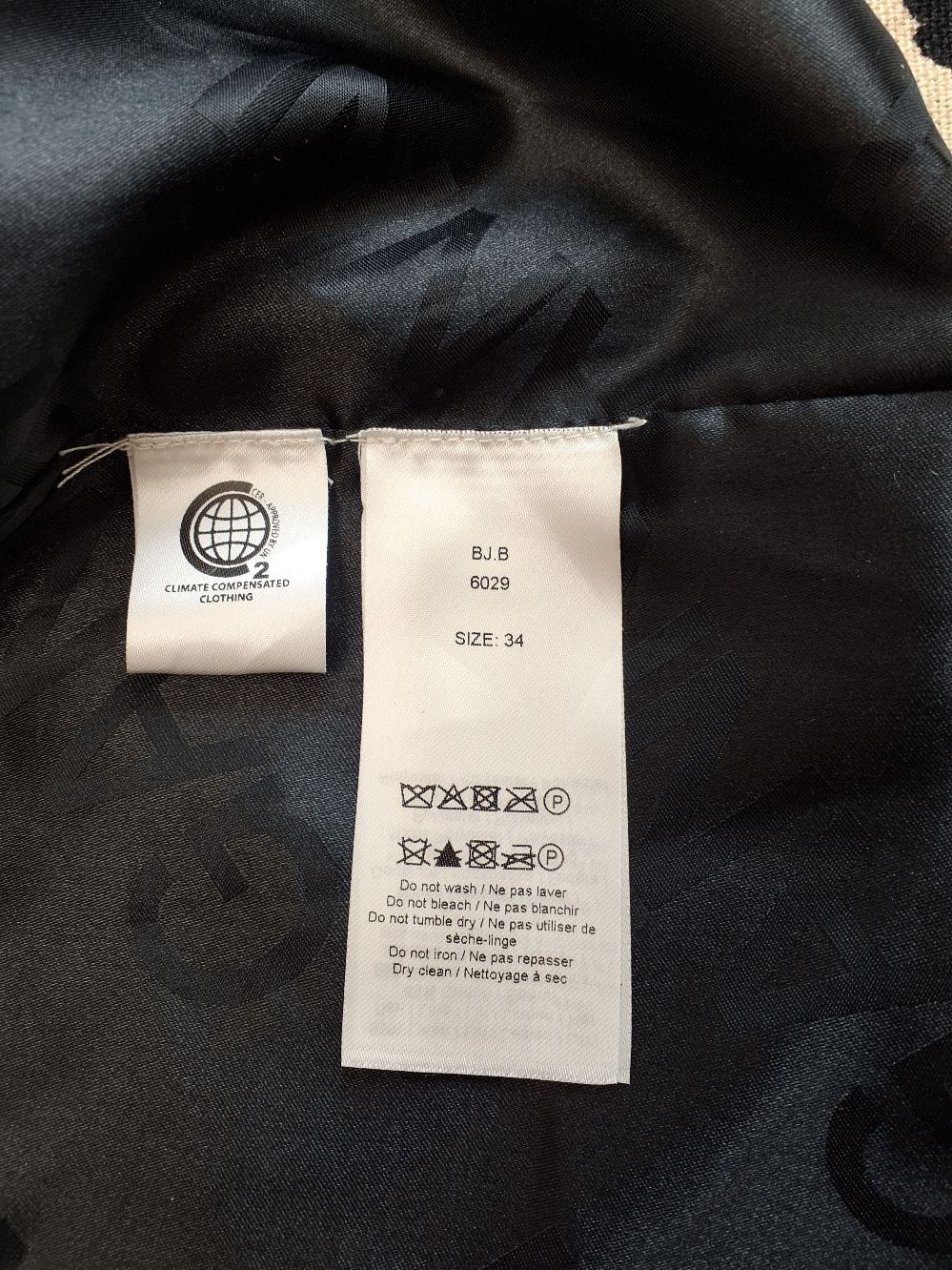 Ganni Linen Canvas Keopard Frakke